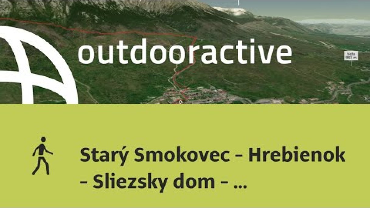 túra in Karpaty: Starý Smokovec - Hrebienok - Sliezsky dom - Hrebienok - Starý Smokovec Autor: Outdooractive – 3D Videos źródło: https://www.youtube.com/@outdooractive_routes