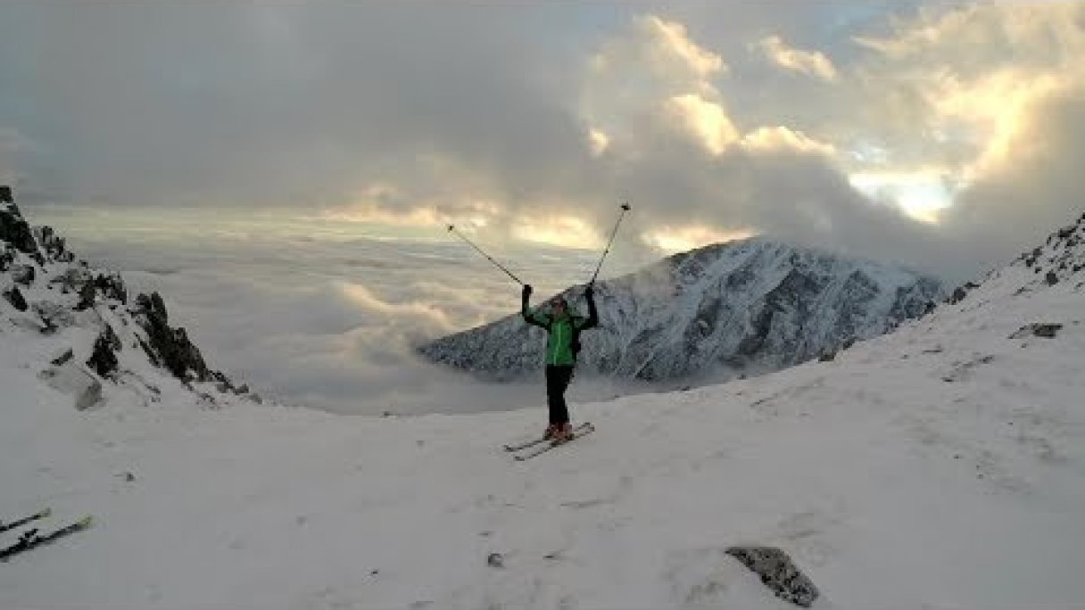 Skialp - Lomnické sedlo 2 189 m n. m. [Vysoké Tatry] Autor: SkialpSlovakia źródło: https://www.youtube.com/@skialpslovakia