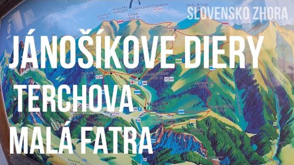 Jánošíkove diery - Terchová - Malá Fatra Autor: SLOVENSKO ZHORA źródło: https://www.youtube.com/@SLOVENSKO-ZHORA