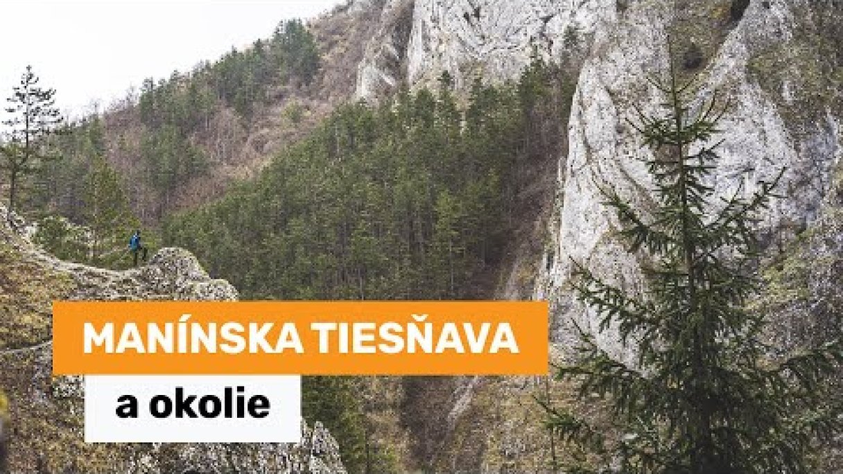 Manínska tiesňava a okolie - najužší slovenský kaňon alebo najväčší skalný previs Autor: MTHIKER_SK źródło: https://www.youtube.com/@MTHIKERSK