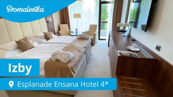 Kúpele Piešťany: Izby v Hoteli Ensana Esplanade, krídlo Esplanade 4* Autor: Domalenka predtým Sorger źródło: https://www.youtube.com/@domalenka