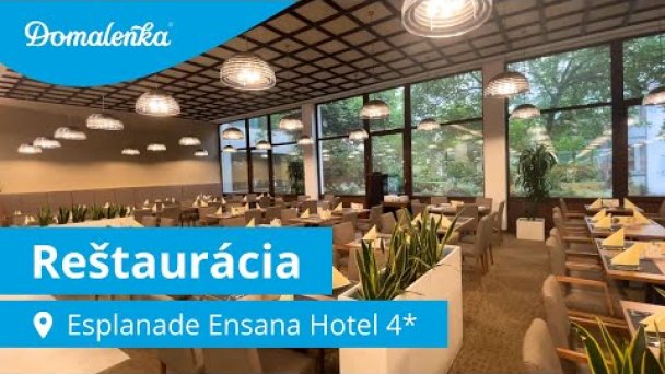 Kúpele Piešťany: Reštaurácia v Hoteli Ensana Esplanade, krídlo Esplanade 4* Autor: Domalenka predtým Sorger źródło: https://www.youtube.com/@domalenka