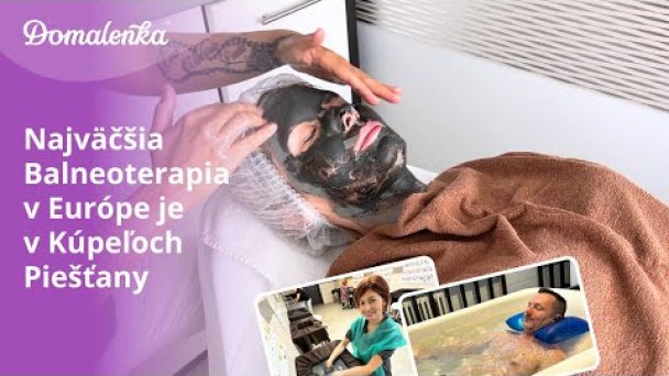 Kúpele Piešťany: Balneoterapia (najväčšia v Európe) Autor: Domalenka predtým Sorger źródło: https://www.youtube.com/@domalenka
