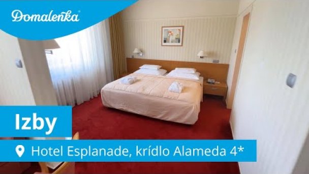 Kúpele Piešťany: Izby v Hoteli Ensana Esplanade, krídlo Alameda 4* Autor: Domalenka predtým Sorger źródło: https://www.youtube.com/@domalenka