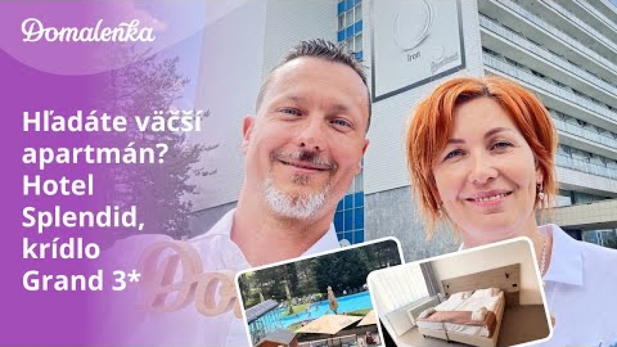 Kúpele Piešťany: Hotel Ensana Splendid, krídlo Grand 3* (kompletná prehliadka) Autor: Domalenka predtým Sorger źródło: https://www.youtube.com/@domalenka