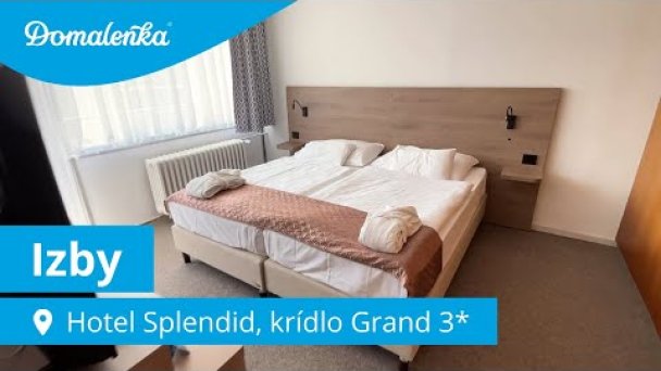 Kúpele Piešťany: Izby v Hoteli Ensana Splendid, krídlo Grand 3* Autor: Domalenka predtým Sorger źródło: https://www.youtube.com/@domalenka