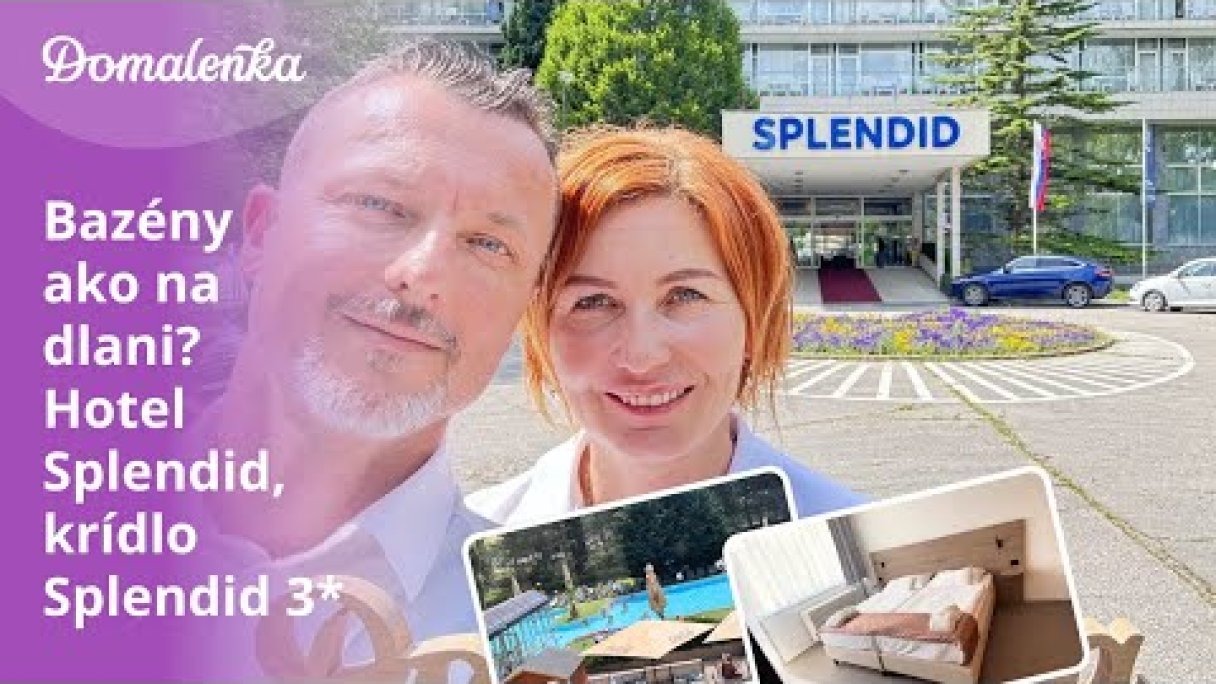 Kúpele Piešťany: Hotel Ensana Splendid, krídlo Splendid 3* (kompletná prehliadka) Autor: Domalenka predtým Sorger źródło: https://www.youtube.com/@domalenka