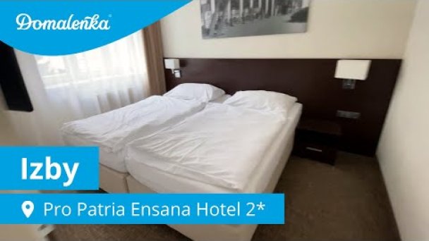 Kúpele Piešťany: Izby v Pro Patria Ensana Hoteli 2* Autor: Domalenka predtým Sorger źródło: https://www.youtube.com/@domalenka