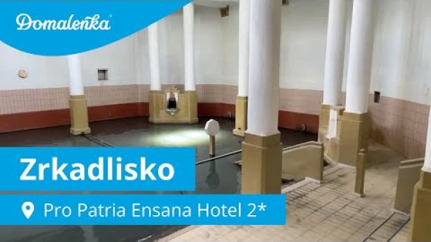 Kúpele Piešťany: Zrkadlisko a bahnisko v Pro Patria Ensana Hoteli 2* Autor: Domalenka predtým Sorger źródło: https://www.youtube.com/@domalenka