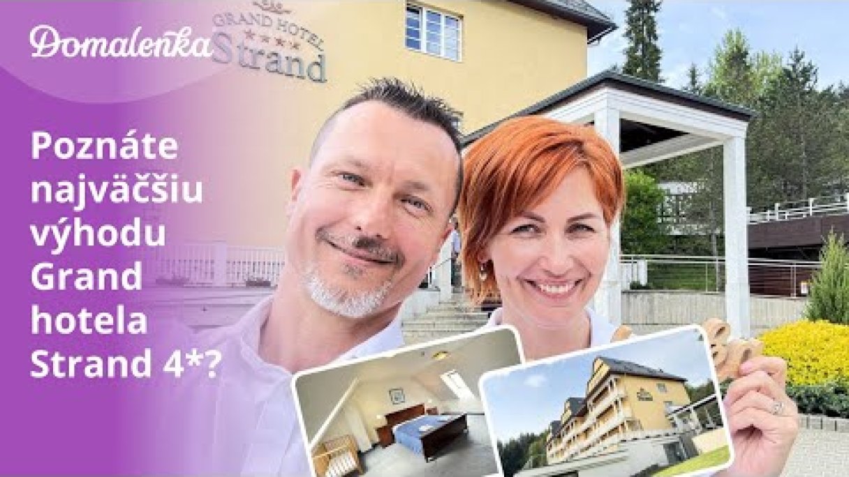 Kúpele Vyšné Ružbachy: Poznáte najväčšiu výhodu Grand hotela Strand 4*? Autor: Domalenka predtým Sorger źródło: https://www.youtube.com/@domalenka