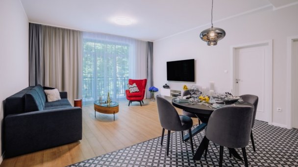 Specjalne promocyjne pobyty w ładnych, nowo wybudowanych apartamentach w pobliżu Spa & Aquaparku 17 Specjalne promocyjne pobyty w ładnych, nowo wybudowanych apartamentach w pobliżu Spa & Aquaparku 17