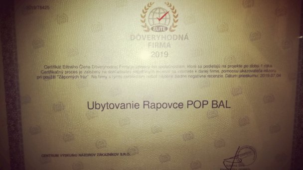 Ubytovanie POP BAL Rapovce 30