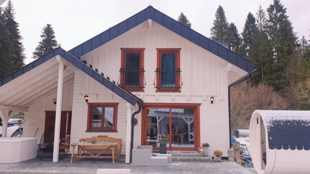 Svrčkova drevenica Oravský Biely Potok 10