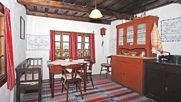 Pôvodná drevenička a Modrý domček Liptovská Teplá 21