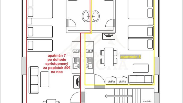 Apartmánová Chata Tichá Oščadnica 47