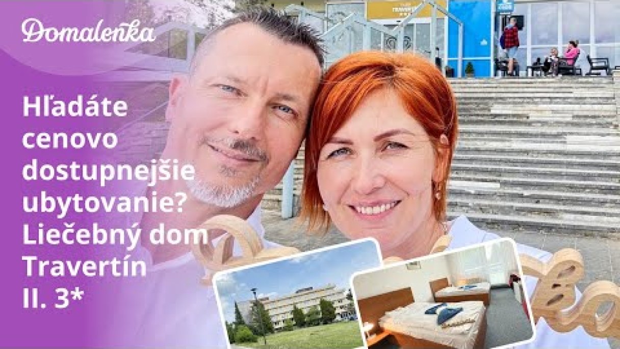 Kúpele Vyšné Ružbachy:  Hľadáte cenovo dostupnejšie ubytovanie? Liečebný dom Travertín II. 3* Autor: Domalenka predtým Sorger źródło: https://www.youtube.com/@domalenka
