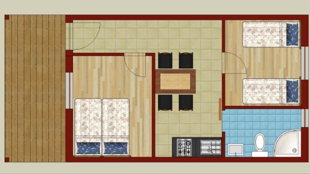 Apartmány a štúdiá AQUA Štúrovo 24