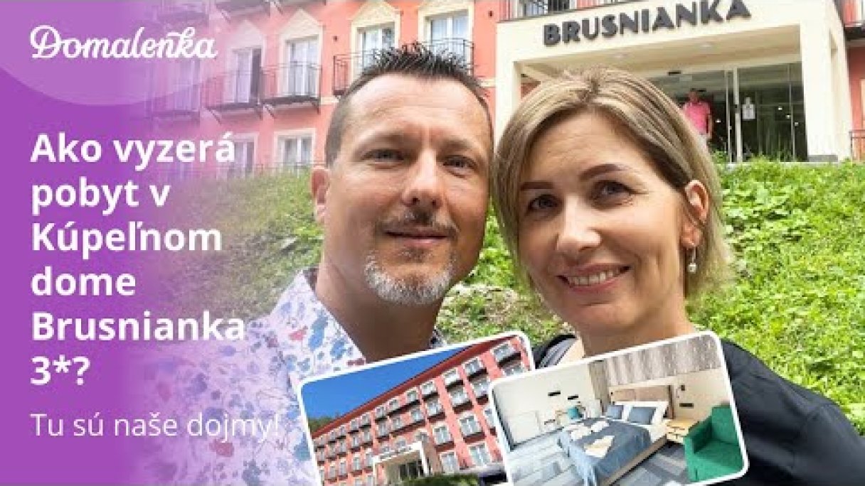 Kúpele Brusno: Ako vyzerá pobyt v Kúpeľnom dome Brusnianka 3*? Tu sú naše dojmy! Autor: Domalenka predtým Sorger źródło: https://www.youtube.com/@domalenka