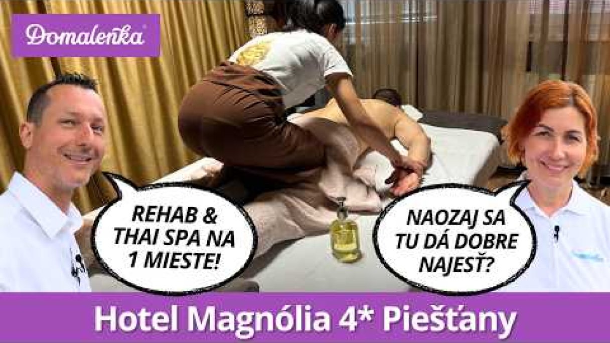 Dovolenka v prírode, a zároveň v meste? Tie výhľady nás dostali! Hotel Magnólia 4* Piešťany Autor: Domalenka predtým Sorger źródło: https://www.youtube.com/@domalenka Dovolenka v prírode, a zároveň v meste? Tie výhľady nás dostali! Hotel Magnólia 4* Piešťany Autor: Domalenka predtým Sorger źródło: https://www.youtube.com/@domalenka