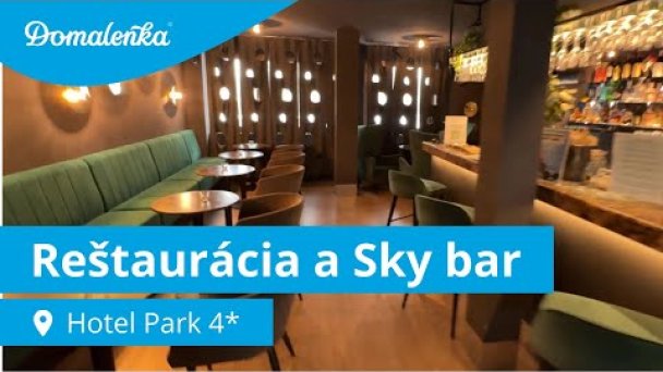 Hotel Park 4*: Reštaurácia a Sky bar Autor: Domalenka predtým Sorger źródło: https://www.youtube.com/@domalenka