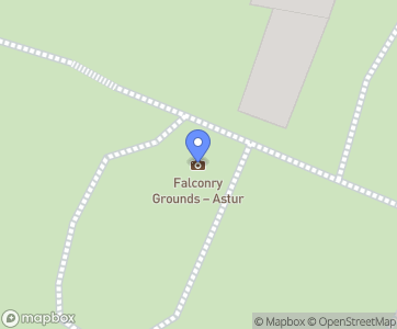 Sokoliarsky dvor Astur Red Stone - Mapa