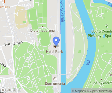 Hotel Park **** Pieszczany - Mapa