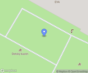 Basen Eva Pieštany - Mapa