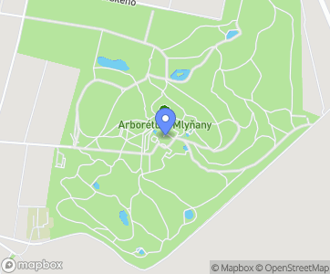 Arboretum Mlyňany SAS - Mapa
