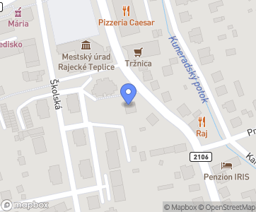 Willa Margareta *** Spa TurcianskeTeplice - Mapa