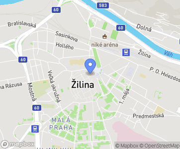 Žilinský Baťov kanál, plavby na člnoch po biokoridore pri Vodnom diele - Mapa
