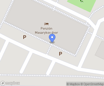 Pensjonat Masarykov dvor - Mapa