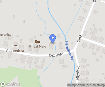 Prázdninový dom Marika Liptovský Mikuláš - Bodice - Mapa