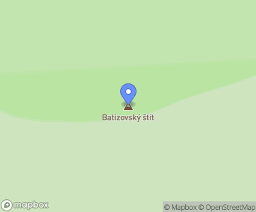 Batizovský štít w Tatrach Wysokich - Mapa