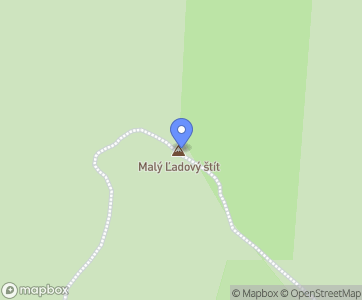 Mała tarcza lodowa - Mapa