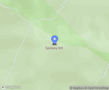 Spišský štít - Mapa