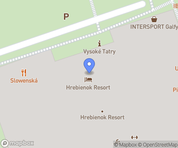 AC Hrebienok Apartment C302 Starý Smokovec - Mapa