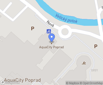 Aquacity Poprad - Mapa