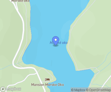 Jezioro Morskie Oko - Mapa